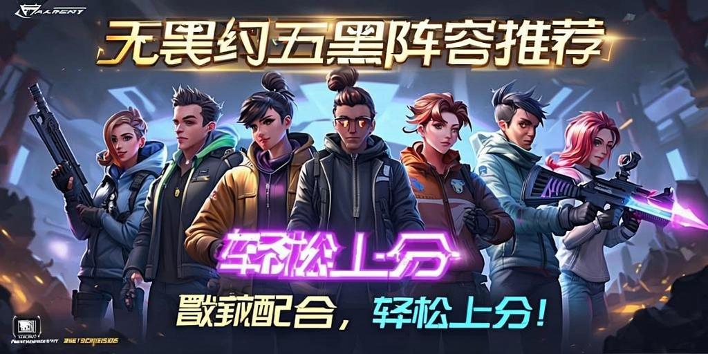 无畏契约五黑阵容推荐，默契配合，轻松上分！ 第1张
