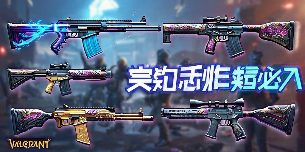 无畏契约高颜值武器皮肤推荐！这几款手感炸裂必入 第1张